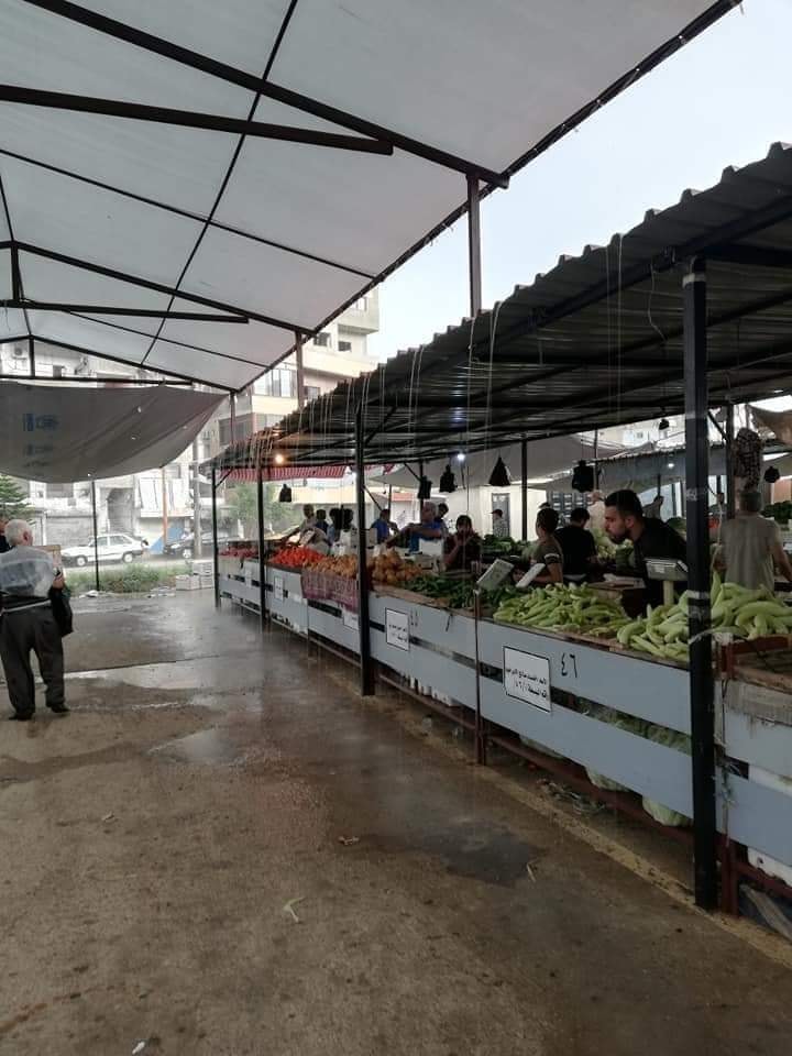 مجلس مدينة اللاذقية يصرح عن تسريب مياه الأمطار في سوق قنينص