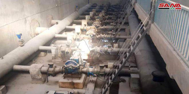 نتيجة للجهود السورية والدولية.. إعادة تزويد محطة علوك بالكهرباء تمهيداً لضخ المياه إلى نحو مليون مواطن في الحسكة