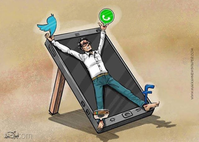 مواقع التواصل الاجتماعي تتحكم بالجميع لكن لا يستطيع أحد التحكم بها!!