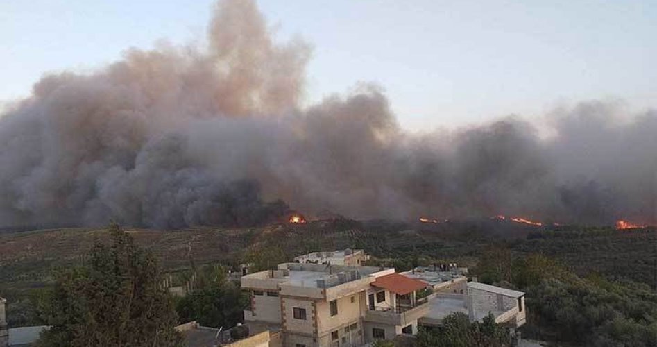 مئات الحرائق تحاصر 3 محافظات في سوريا وتهدد غابات الساحل (فيديو)