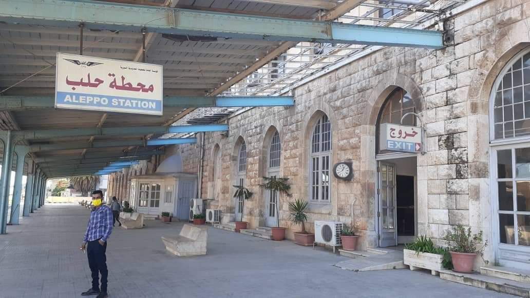 استمرار العمليات التجريبية لـ الخط الحديدي "حلب-دمشق" لوضعه ‏بالخدمة.. ‏