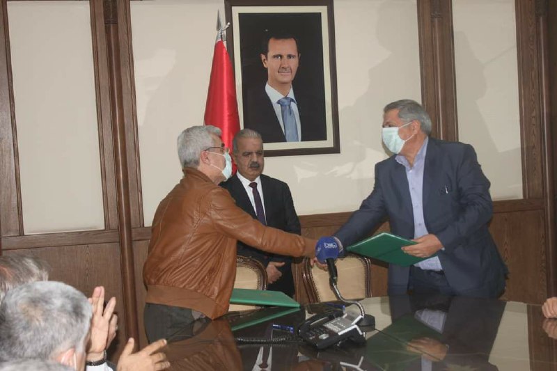 وزير الكهرباء يعلن المباشرة بإعادة تأهيل المجموعتين الأولى والخامسة في محطة توليد حلب الحرارية باستطاعة /400/ ميغا واط