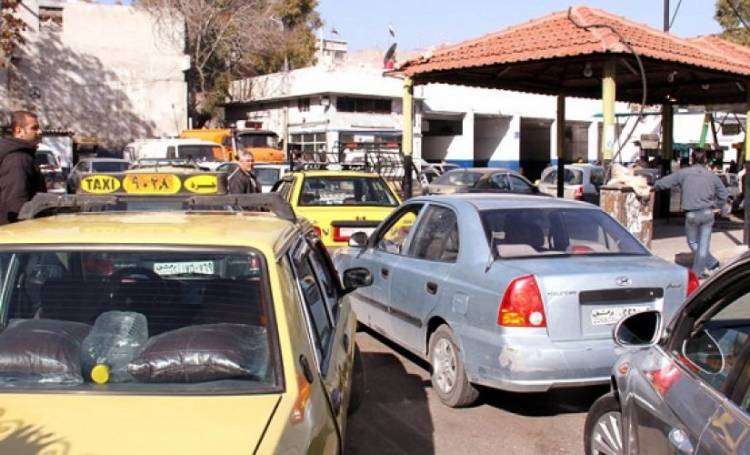 محروقات تتهم تموين ريف دمشق  بزيادة الأزدحام في محطات وقود العاصمة