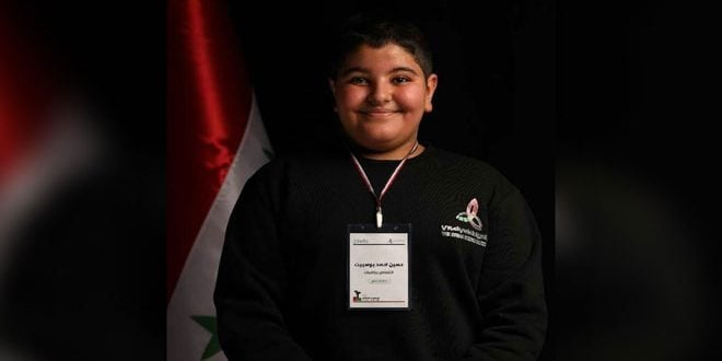 " الأولمبياد العلمي السوري" يحرز ميدالية برونزية في مسابقة info (1) cup