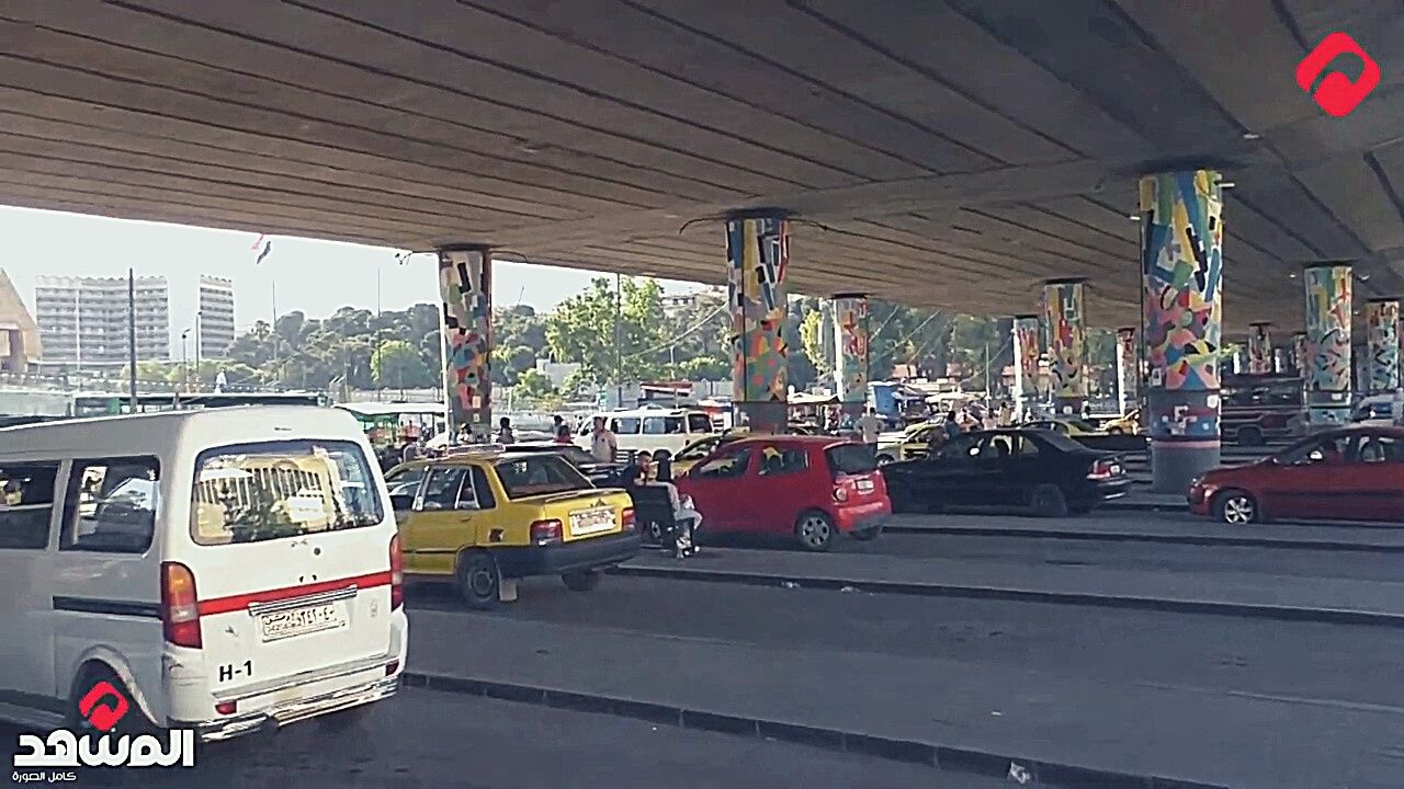 أزمة النقل في دمشق يوم الجمعة (فيديو)