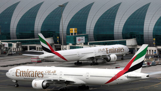 "طيران الإمارات" تتكبد خسائر بقيمة 5.5 مليار دولار .