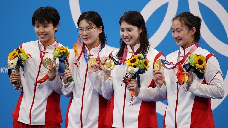 أولمبياد طوكيو- سباحة.. سيدات الصين يحطمن الرقم العالمي في سباق التتابع