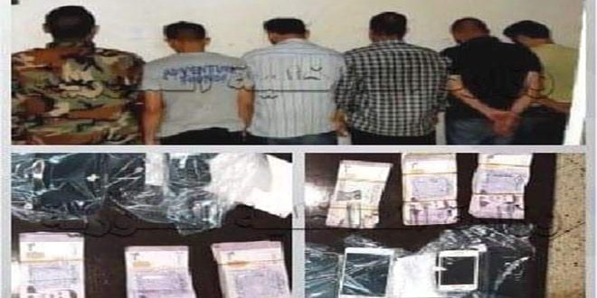 دمشق: القبض على شخص يسلب الجوالات في البرامكة وعلى خمسة أشخاص يشترونها منه