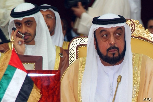 وفاة رئيس الإمارات الشيخ خليفة بن زايد آل نهيان