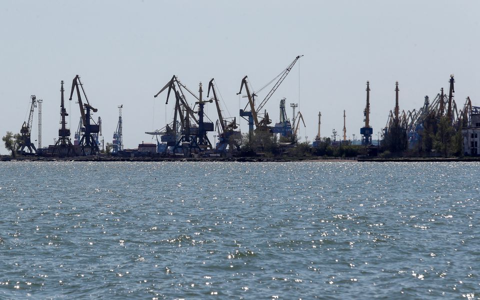 سفينة سورية عالقة في ميناء خيرسون بسبب تهديدات أوكرانية
