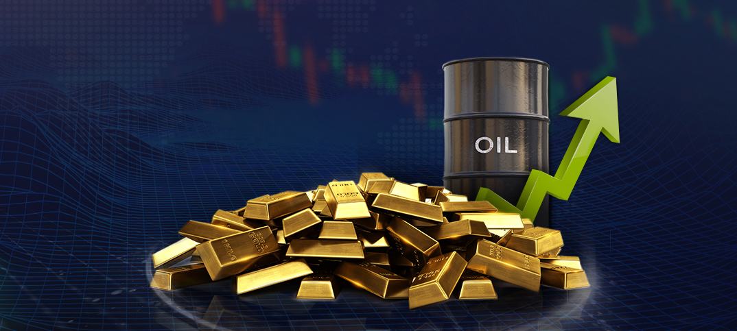 ارتفاع أسعار الذهب والنفط عالمياً