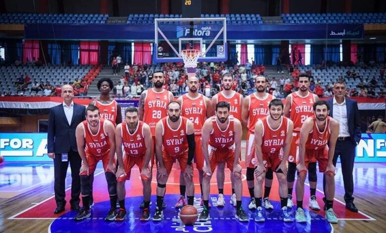 منتخب سورية لكرة السلة يخسر أمام نظيره الإيراني ضمن بطولة كأس آسيا