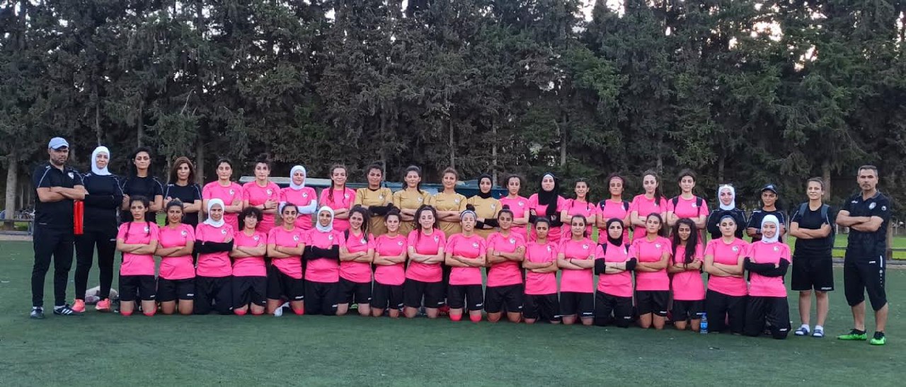 منتخب سورية للسيدات بكرة القدم يستعد لبطولة غرب آسيا