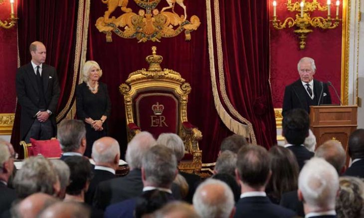 مجلس اعتلاء العرش يعلن رسمياً تشارلز ملكاً لبريطانيا (فيديو)