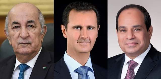الرئيسان الجزائري والمصري يتقدمان بالتعازي للرئيس الأسد والشعب السوري