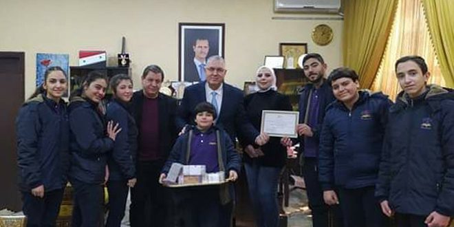مدرسة خاصة بريف دمشق تتبرع بـ 25 مليون ليرة دعماً للمتضررين من الزلزال