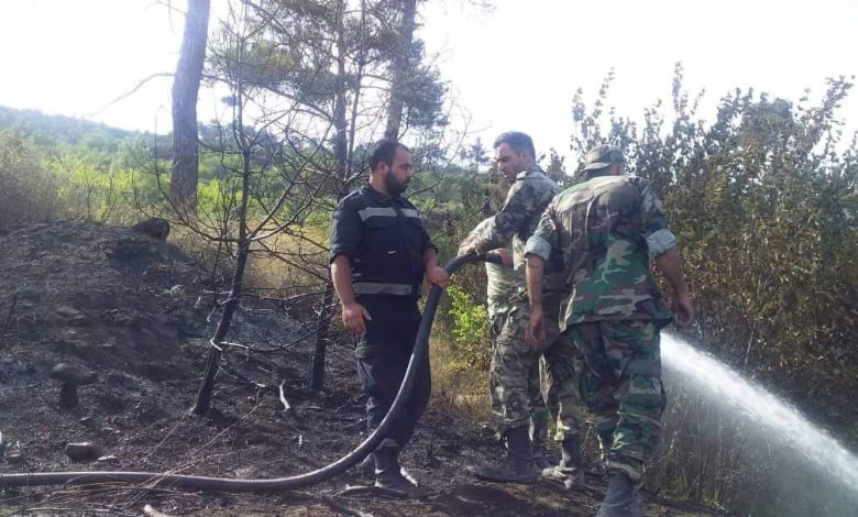 مدير الدفاع المدني في اللاذقية: عدة حرائق “مفتعلة” بنفس الوقت في ربيعة