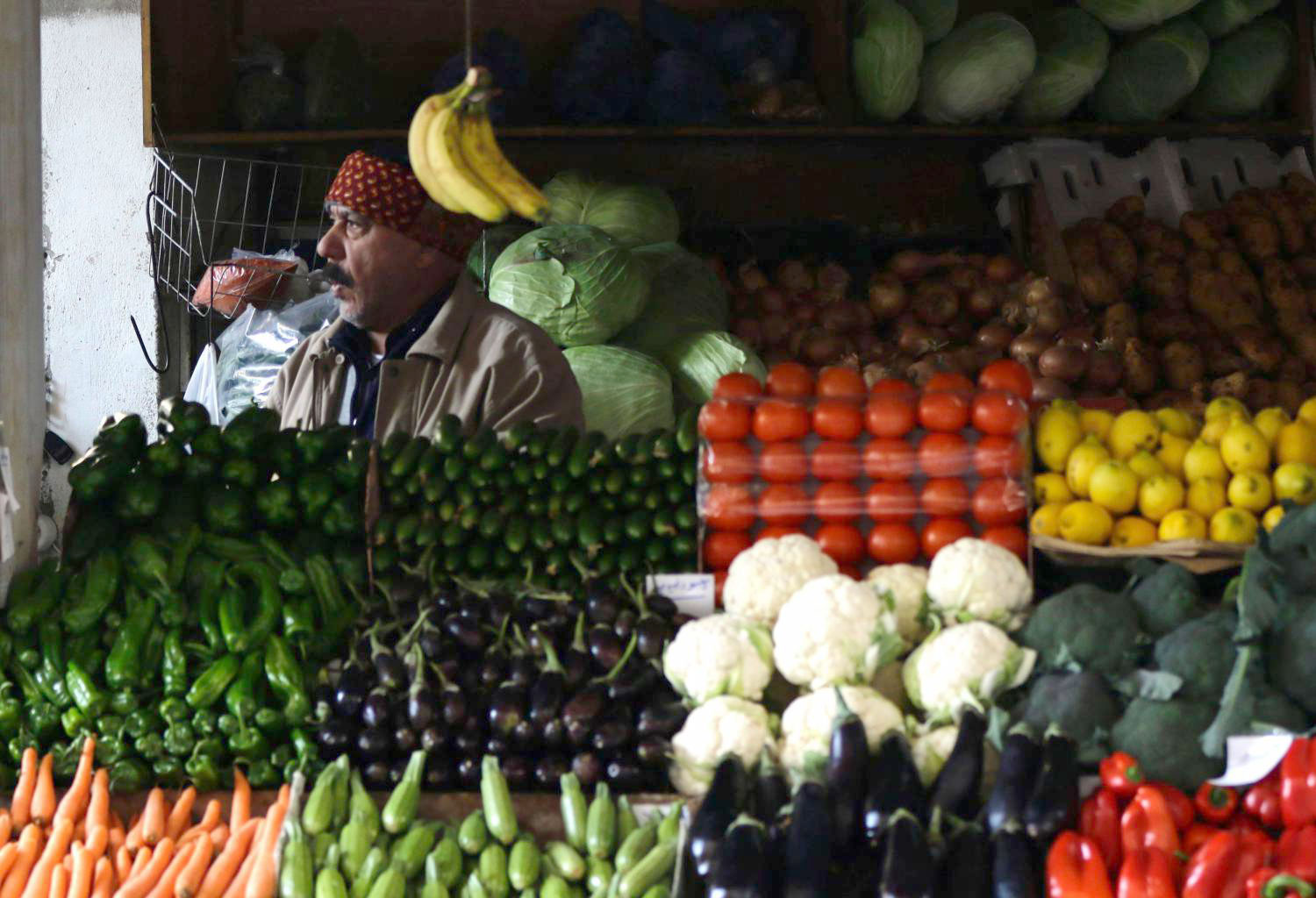 لجنة سوق الهال بدمشق : لن تنخفض أسعار الخضار والفواكه قبل انتهاء فترة الأعياد