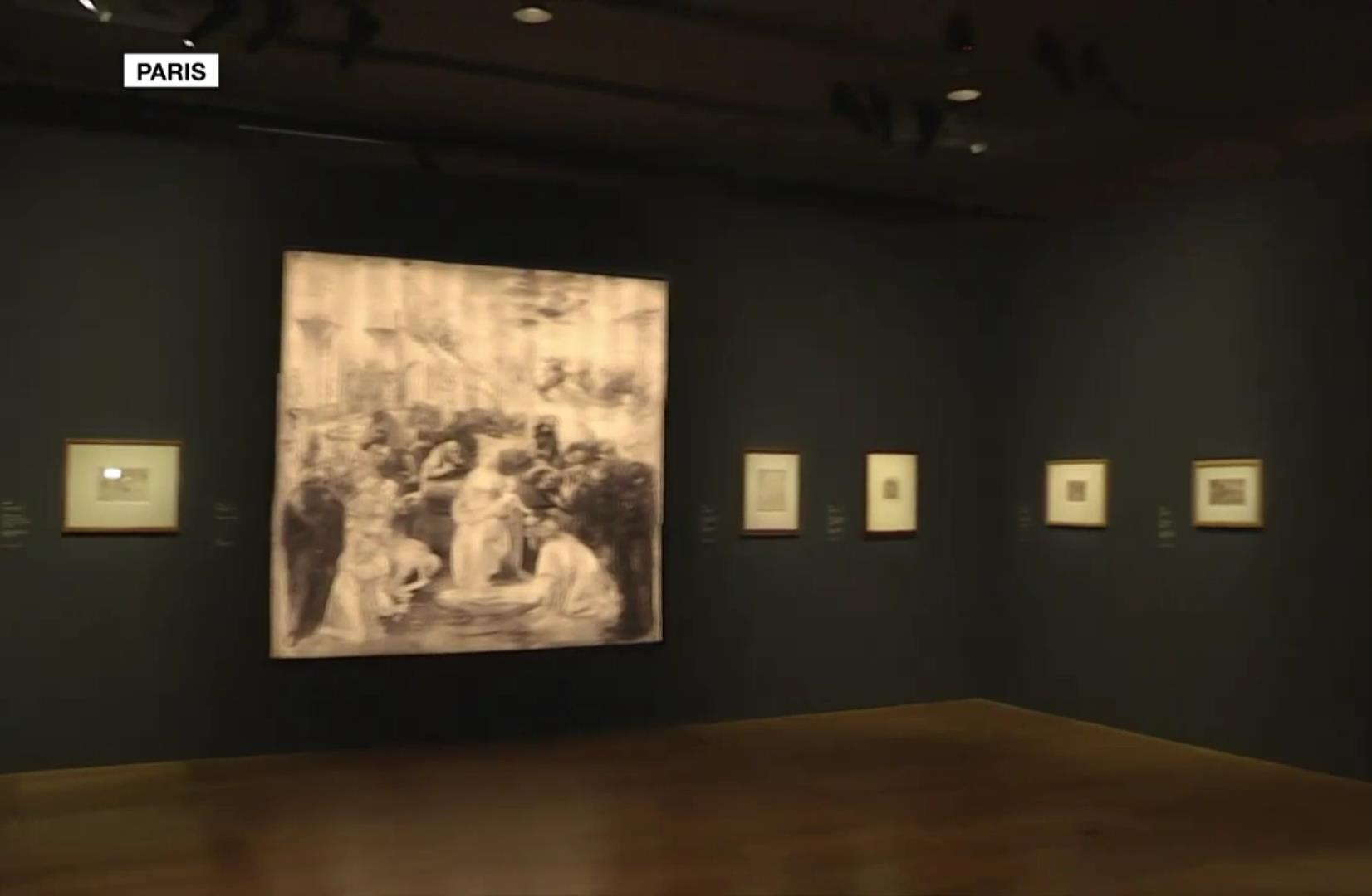 افتتاح أكبر معرض لأعمال ليوناردو دافنشي في باريس