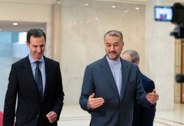 الرئيس الاسد يلتقي وزير الخارجية الايراني والوفد المرافق له