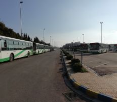 خمسون حافلة جديدة لدعم اسطول النقل الداخلي في المحافظات