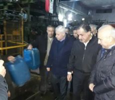 وزير الصناعة يرفع نسبة الخطة الانتاجية للمنتجات البلاستيكية في حلب لـ 70%
