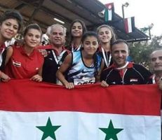 الفريق السوري يحرز 6 ميداليات جديدة  ببطولة غرب آسيا لألعاب القوى