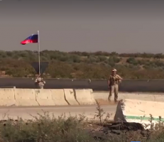 نقطة تفتيش للشرطة العسكرية الروسية في ريف حماة