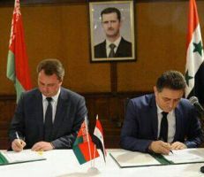 سوريا توقع اتفاقاً واسعاً مع بيلاروسيا
