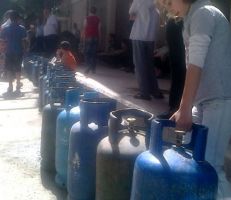 "محافظة دمشق" تؤكد نقص كمية الغاز الواردة إلى دمشق