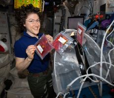 كريستينا كوخ تكسر الرقم القياسي لأطول مدة تمضيها امرأة في الفضاء