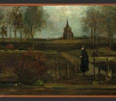 سرقة لوحة حديقة الربيع لفان جوخ من متحف هولندي