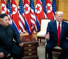 ترامب سعيد بظهور زعيم كوريا الشمالية