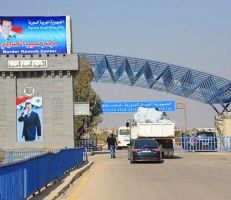 افتتاح الحدود الاردنية السورية أمام حركة الشاحنات تمهيداً لافتتاحه رسمياً
