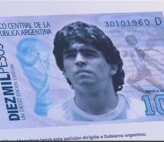 عضوة بالبرلمان الأرجنتيني تطالب بوضع صورة مارادونا على النقود