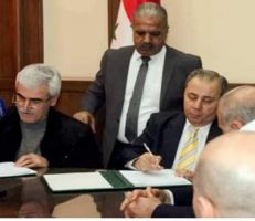 توقيع عقد مشروع محطة توليد كهروضوئية باستطاعة 33 ميغا واط في حلب