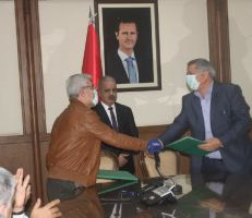 وزير الكهرباء يعلن المباشرة بإعادة تأهيل المجموعتين الأولى والخامسة في محطة توليد حلب الحرارية باستطاعة /400/ ميغا واط