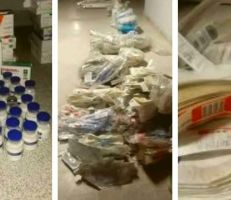 الأمن الجنائي: يضبط أدوية منتهية الصلاحية تستخدم في العلاج في أحد المشافي الخاصة بمدينة درعا (صور)