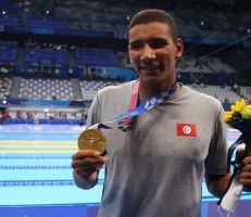 التونسي أحمد الحفناوي يُحقق أول ميدالية ذهبية للعرب في الأولمبياد