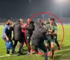اعتداء عنيف على مدرب سوري في الدوري العراقي (فيديو)
