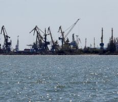 سفينة سورية عالقة في ميناء خيرسون بسبب تهديدات أوكرانية