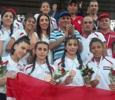 ميداليات متنوعة لسورية في بطولة غرب آسيا لألعاب القوى