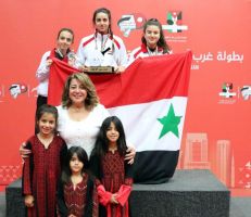 ذهبيتان وفضية وبرونزية لسورية في بطولة غرب آسيا لكرة الطاولة