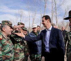 الرئيس الأسد يوجه كلمة إلى القوات المسلحة بمناسبة الذكرى 77 لعيد الجيش