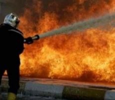 إخماد ثلاثة حرائق في دير الزور والأضرار مادية