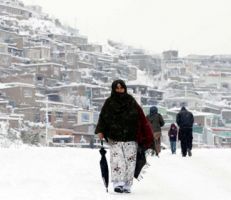 70 وفاة على الأقل خلال أسبوع في أفغانستان جراء البرد القارس