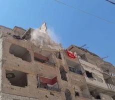 لجنة السلامة العامة بريف دمشق ترصد 27 بناءً متصدعاً في حرستا حتى الآن