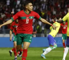 المنتخب المغربي لكرة القدم يواصل كتابة التاريخ ويفوز على نظيره البرازيلي في مباراة ودية