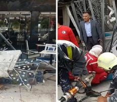 وفاة عاملة وإصابة اثنتين جراء انفجار ناتج عن تسريب غاز بأحد مطاعم دمشق
