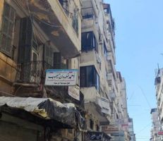 تهدّم جزء من مبنى قديم في حي الشيخ ضاهر باللاذقية دون وقوع إصابات